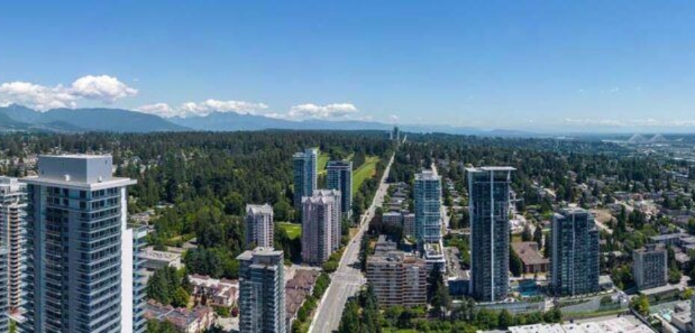 Aerial 360 future views Coquitlam