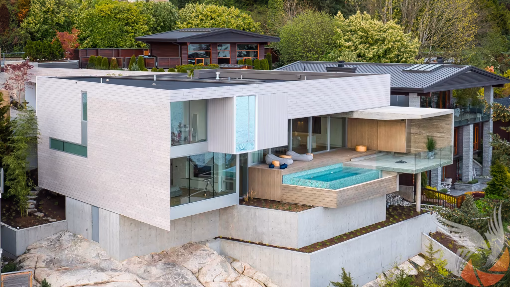 Aerial architecture day