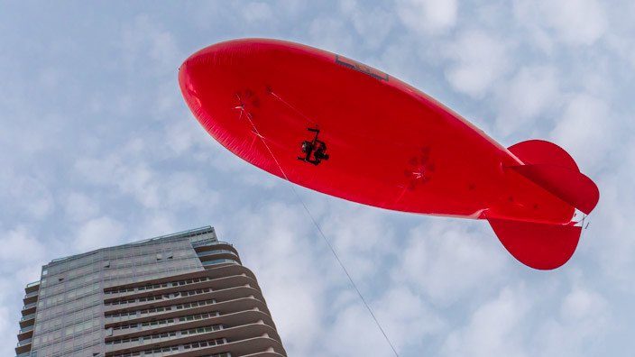 Blimp remote camera