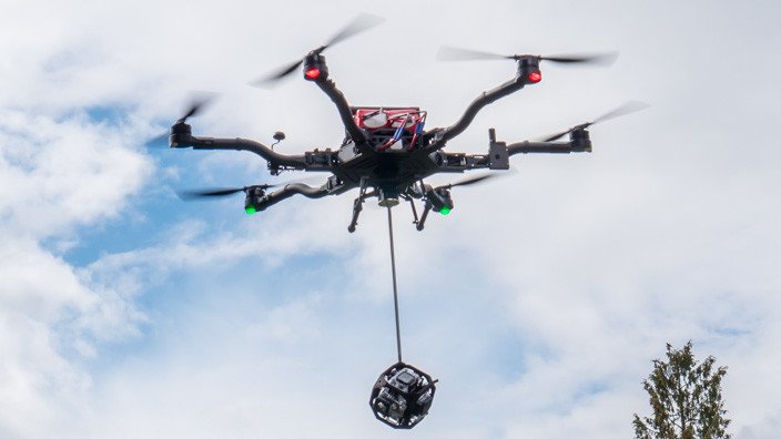 Custom drone payload